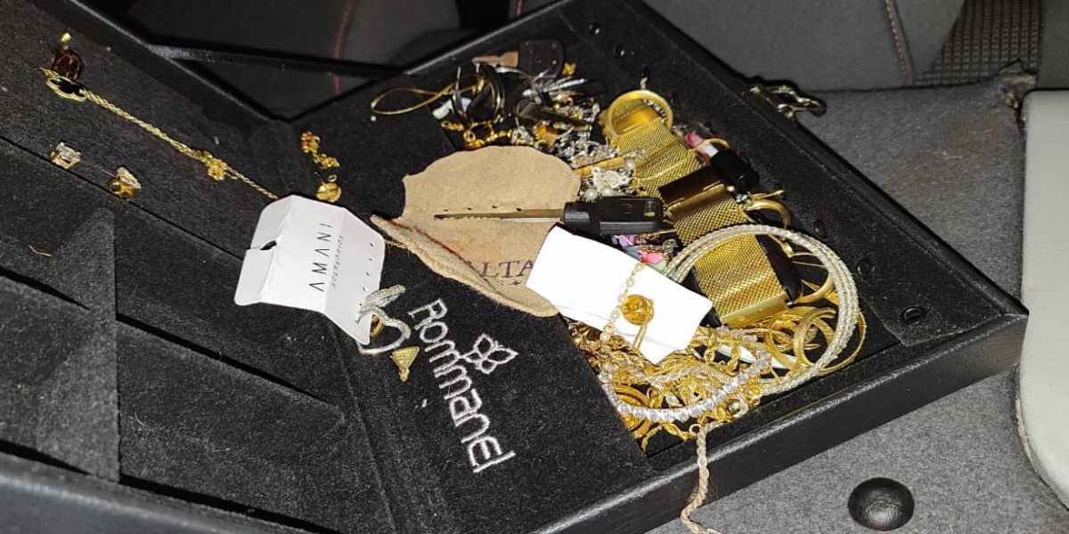 Abordagem da Guarda Municipal resulta na apreensão de joias e detenção de três suspeitos no Bairro Cascavel Velho