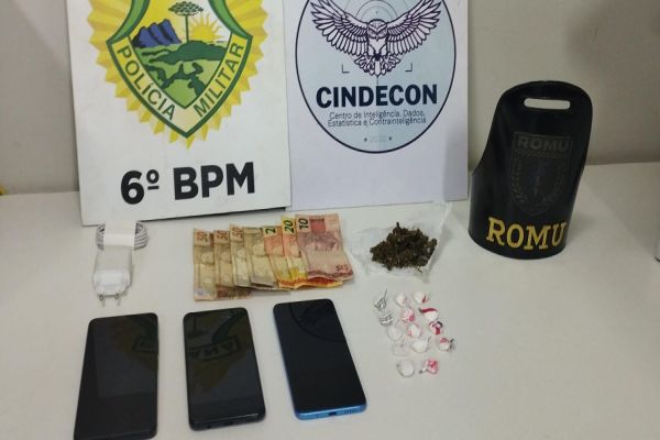 Imagem referente a notícia: Ação conjunta da Guarda e PM resulta na prisão de dois homens no Bairro Cascavel Velho