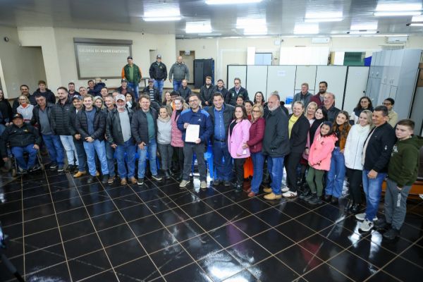 Imagem referente a notícia: Gugu Bueno e Silvano Tortelli anunciam 1ª unidade mista de saúde do oeste em Santa Lúcia