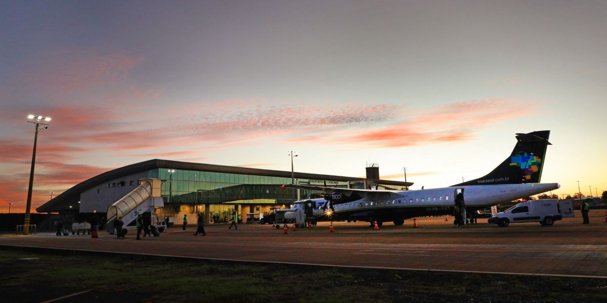 Aeroporto Regional de Cascavel terá manutenção programada na pista de pouso