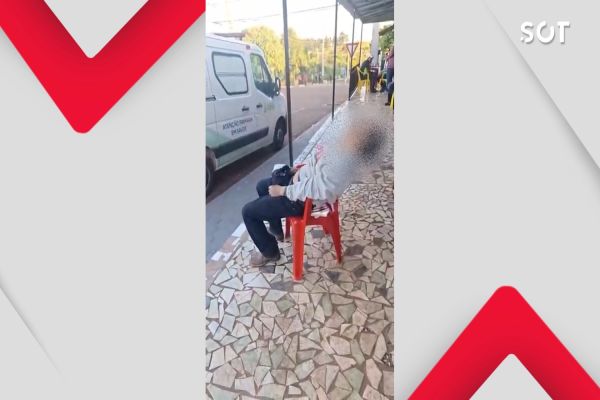 Homem morre sentado em cadeira de bar e cena gera revolta moradores em Ibema