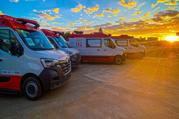 Chegada de 24 novas ambulâncias renova frota do Consamu no Oeste do Paraná