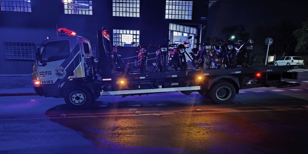 Operação de trânsito  na Região Norte “varre” infrações e leva um preso em Cascavel