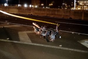 Imagem referente à notícia: Colisão entre carro e moto de Cascavel, mata duas pessoas e deixa mulher em estado grave na BR-277 em Medianeira