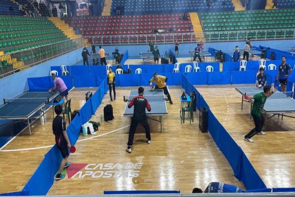 Imagem referente a notícia: Toledo sedia etapa da Copa Brasil de Tênis de Mesa 2025