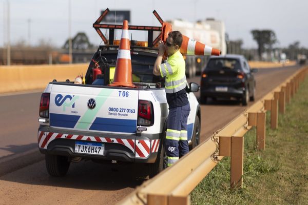 Imagem referente a notícia: EPR Iguaçu registra mais de 9.500 atendimentos no primeiro mês de operação; avanços na infraestrutura garantem segurança e trafegabilidade