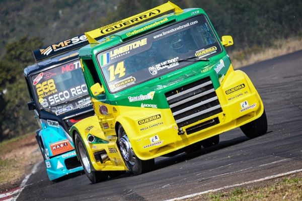 Jorginho Feio e Márcio Limestone vitoriosos na Copa SpeedMax na Fórmula Truck no MS