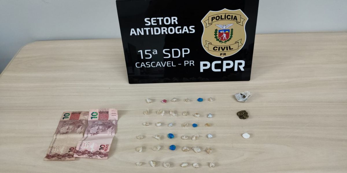 Polícia Civil desarticula ponto de tráfico no Bairro Consolata, em Cascavel