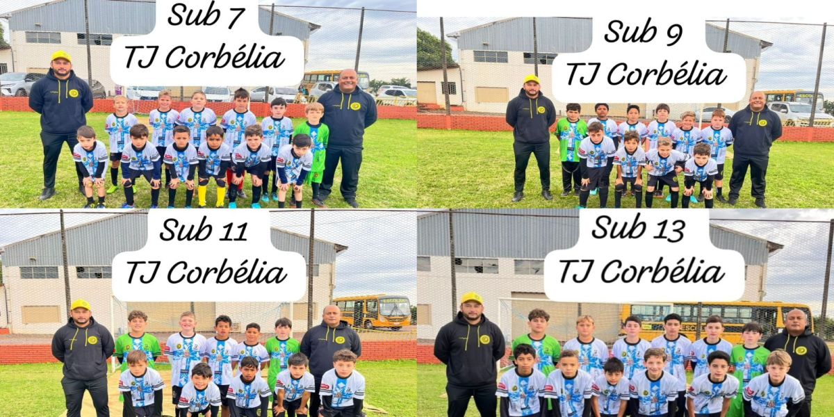 Talentos de Jesus de Corbélia participa de amistosos em Nova Aurora com destaque nas quatro categorias