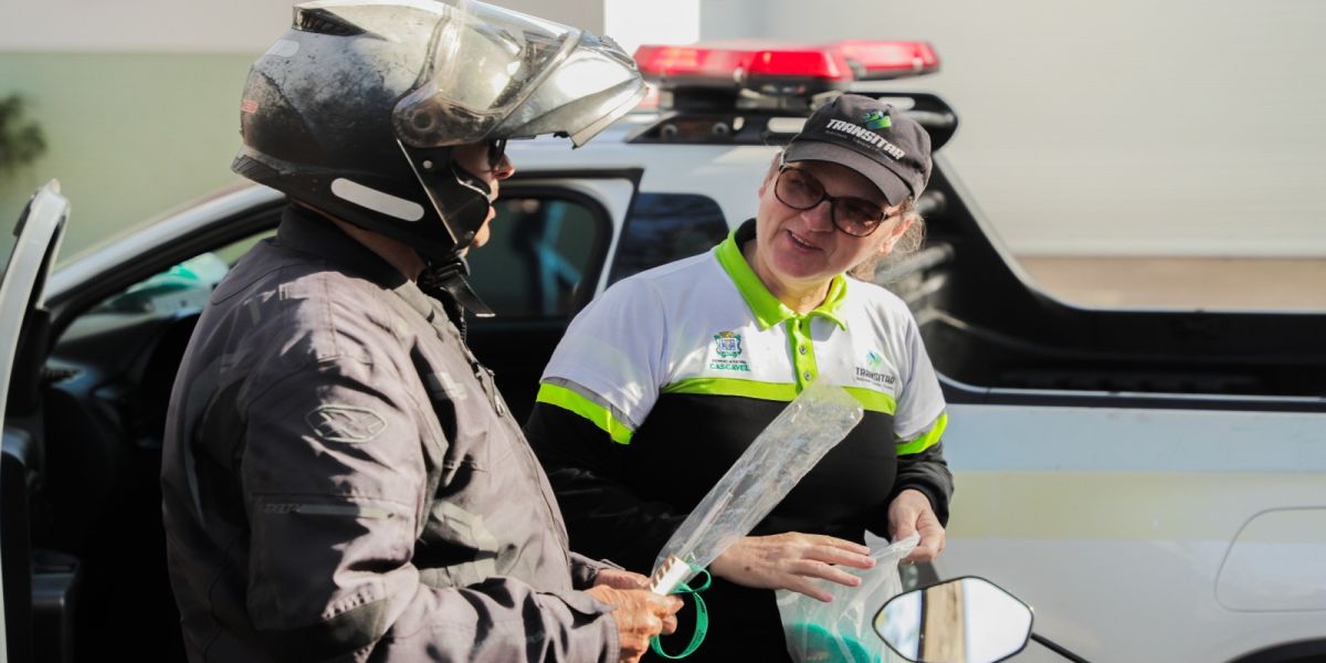 Transitar realiza ação educativa na Semana Municipal de Trânsito