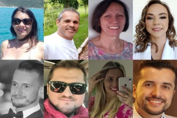 Tragédia no céu: Identificadas as oito vítimas fatais de queda de balão em Praia Grande