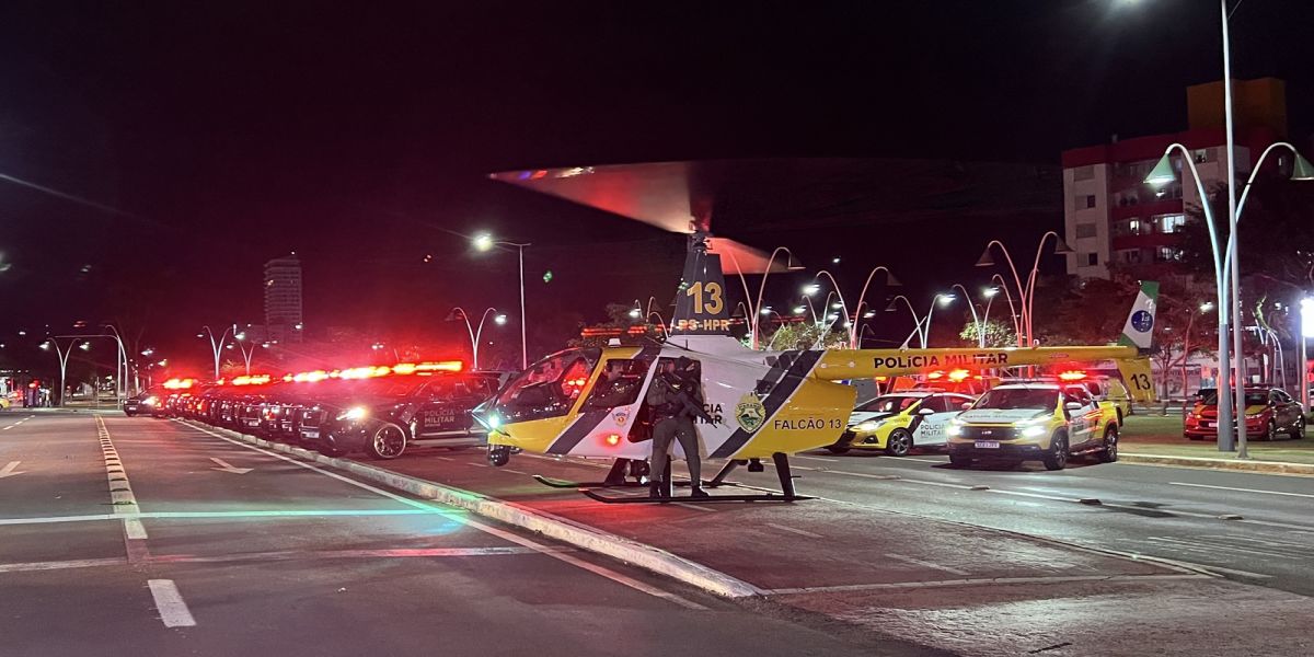 Operação DIAKOPI III reforça segurança com ação integrada das forças policiais em Cascavel