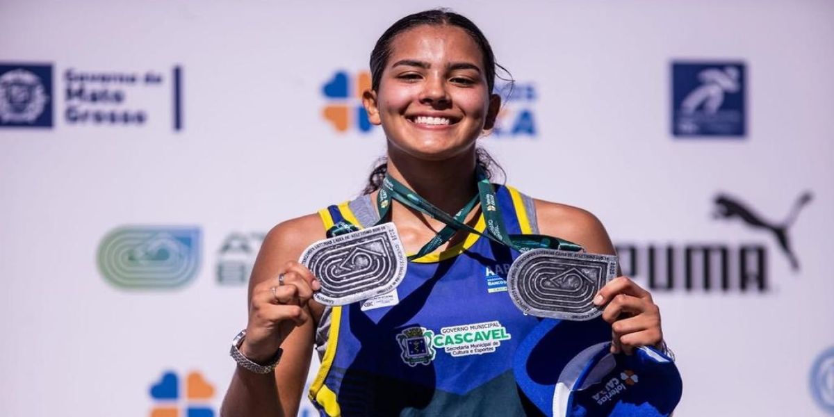 Revelação do Atletismo de Cascavel convocada para a Seleção