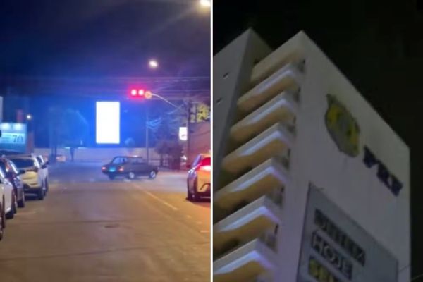 Imagem referente a notícia: Motorista ‘desafia’ a PRF ao fazer manobra arriscada em frente à sede da corporação; O caso é investigado