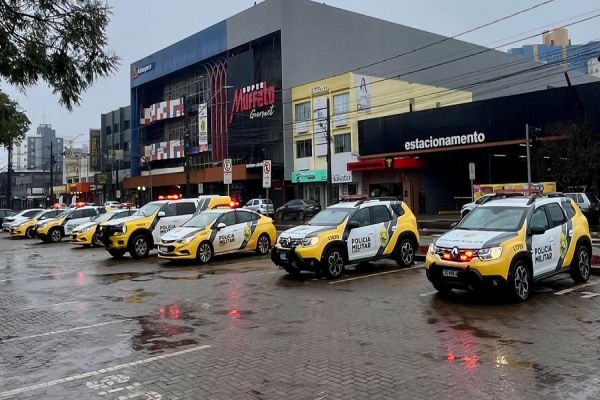 Imagem referente a notícia: Polícia Militar reforça segurança com Operação Força Total XVI em Cascavel