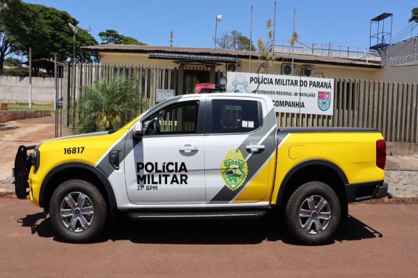 Imagem referente a notícia: Suspeito de roubos é encaminhado à delegacia após dar entrada ferido em posto de saúde de Corbélia