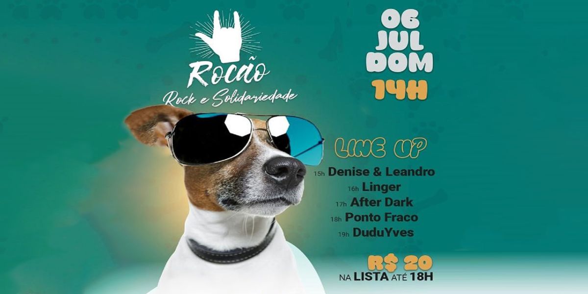 Rocão volta com nova cara e promove tarde de música e solidariedade em Cascavel