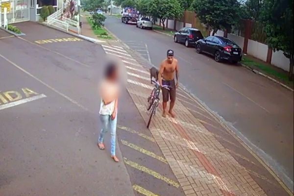 Imagens de câmeras podem ajudar a identificar suspeito de estupro em Cascavel