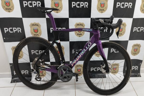 Bicicleta de R$ 60 mil furtada em Sarandi é recuperada pelo GDE em Cascavel