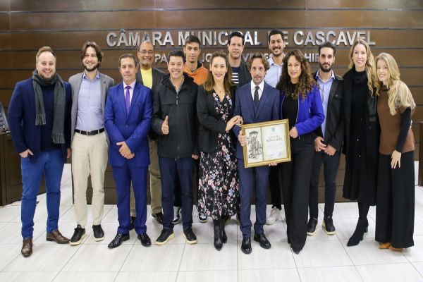 Imagem referente a notícia: Augusto Bittencourt é cidadão honorário de Cascavel
