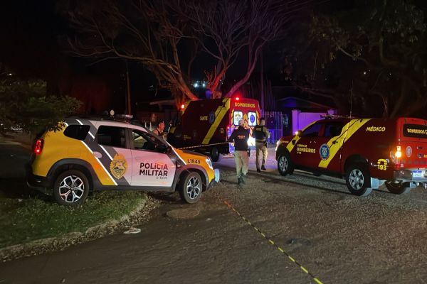 Imagem referente a notícia: Homem de 45 anos é baleado na cabeça no Bairro Neva em Cascavel