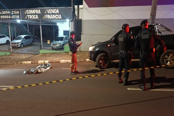 Imagem referente a notícia: Pedestre morre atropelado na região central de Toledo