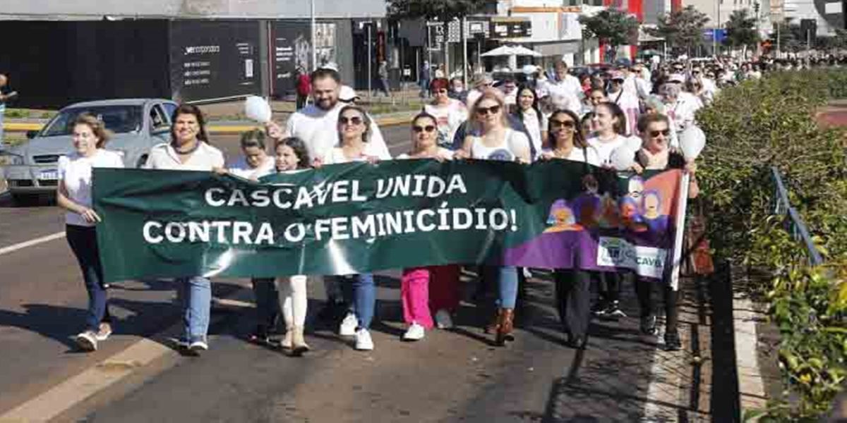 Cascavel se mobiliza para a 3ª Caminhada Contra o Feminicídio