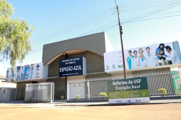 Unidade de Saúde de Espigão Azul é reinaugurada com novo nome e estrutura modernizada
