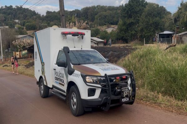 Homem morre após colisão entre motocicleta e caminhão na zona rural de Dois Vizinhos