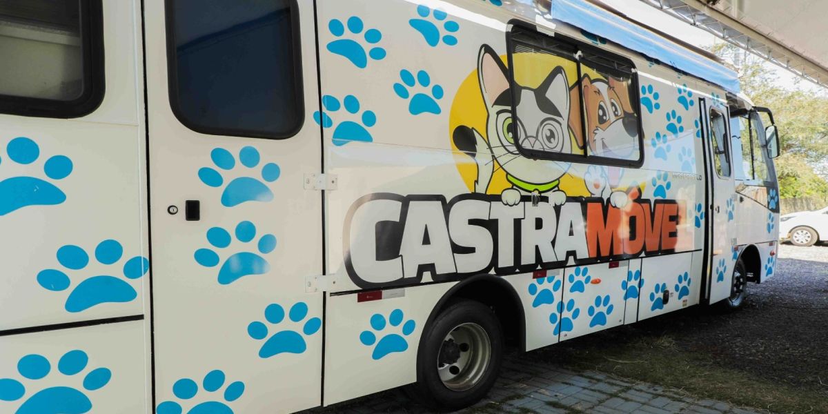 Castramóvel inicia cirurgias de 110 cães e gatos nesta segunda-feira (6), no Cras Rivieira