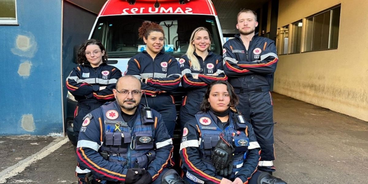 Equipe do Samu reverte parada cardiorrespiratória após 20 minutos de reanimação em Cascavel