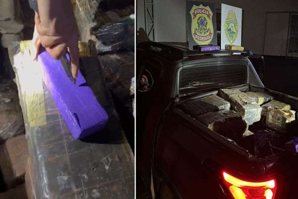 Polícia Federal e PM apreendem mais de meia tonelada de maconha em Cascavel
