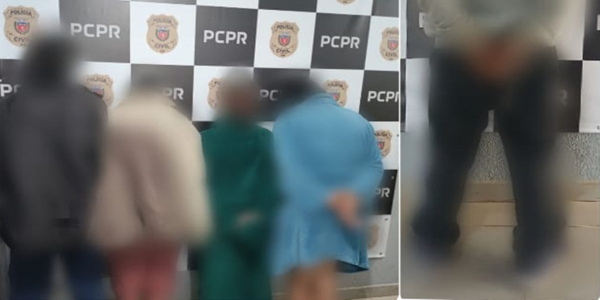 Seis pessoas são presas em ações distintas da Polícia Civil em Quedas do Iguaçu