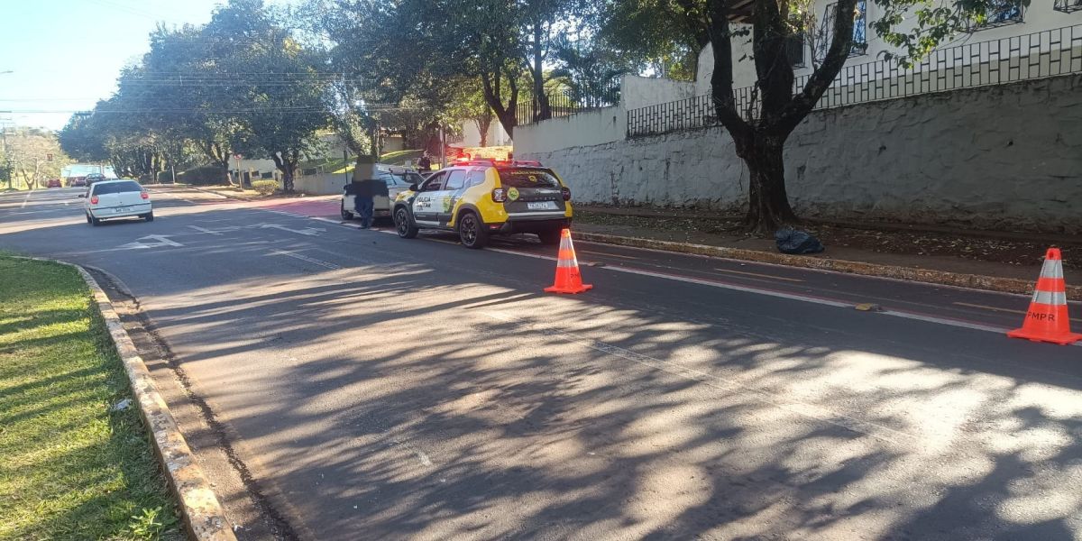 Motorista é flagrado usando celular e com sinais de embriaguez durante patrulhamento na Vila Militar em Cascavel