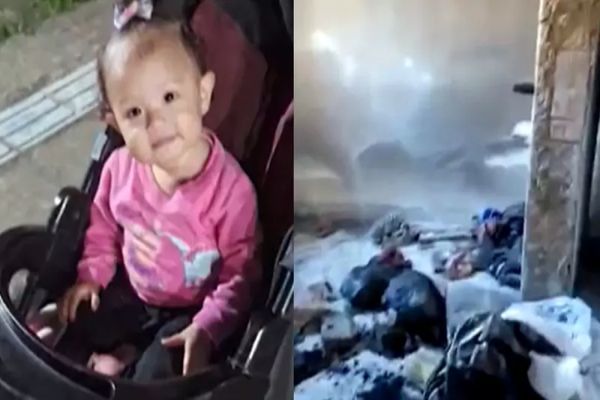 Imagem referente a notícia: Adolescente tenta matar irmãos mais novos por estar cansada de cuidar deles; bebê morreu no incêndio