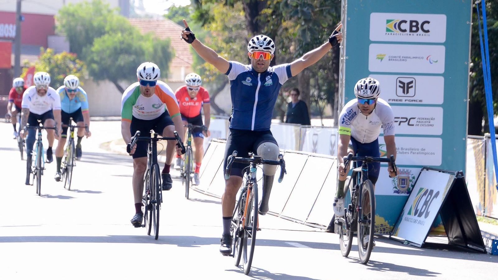 Steffens conquista pódio no Campeonato Brasileiro de Paraciclismo