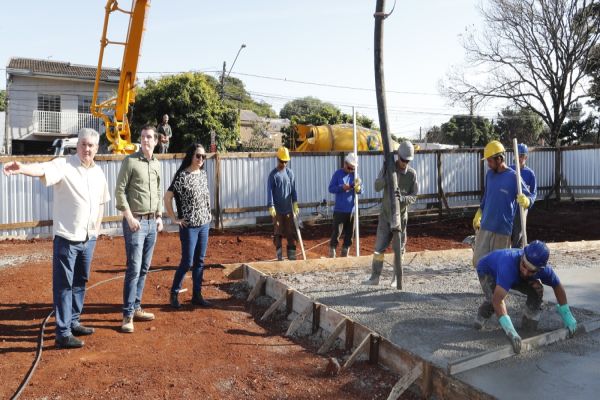 Construção modular agiliza obra do novo prédio da Escola Municipal José Baldo que será entregue em tempo recorde