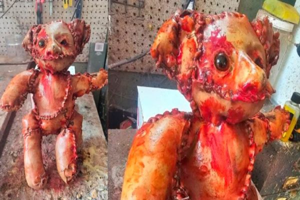 Imagem referente a notícia: Urso de “pele humana” causa pânico e mobiliza polícia na Califórnia