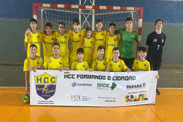Corbélia brilha no Campeonato Paranaense de Handebol Sub-14 e garante permanência na elite estadual