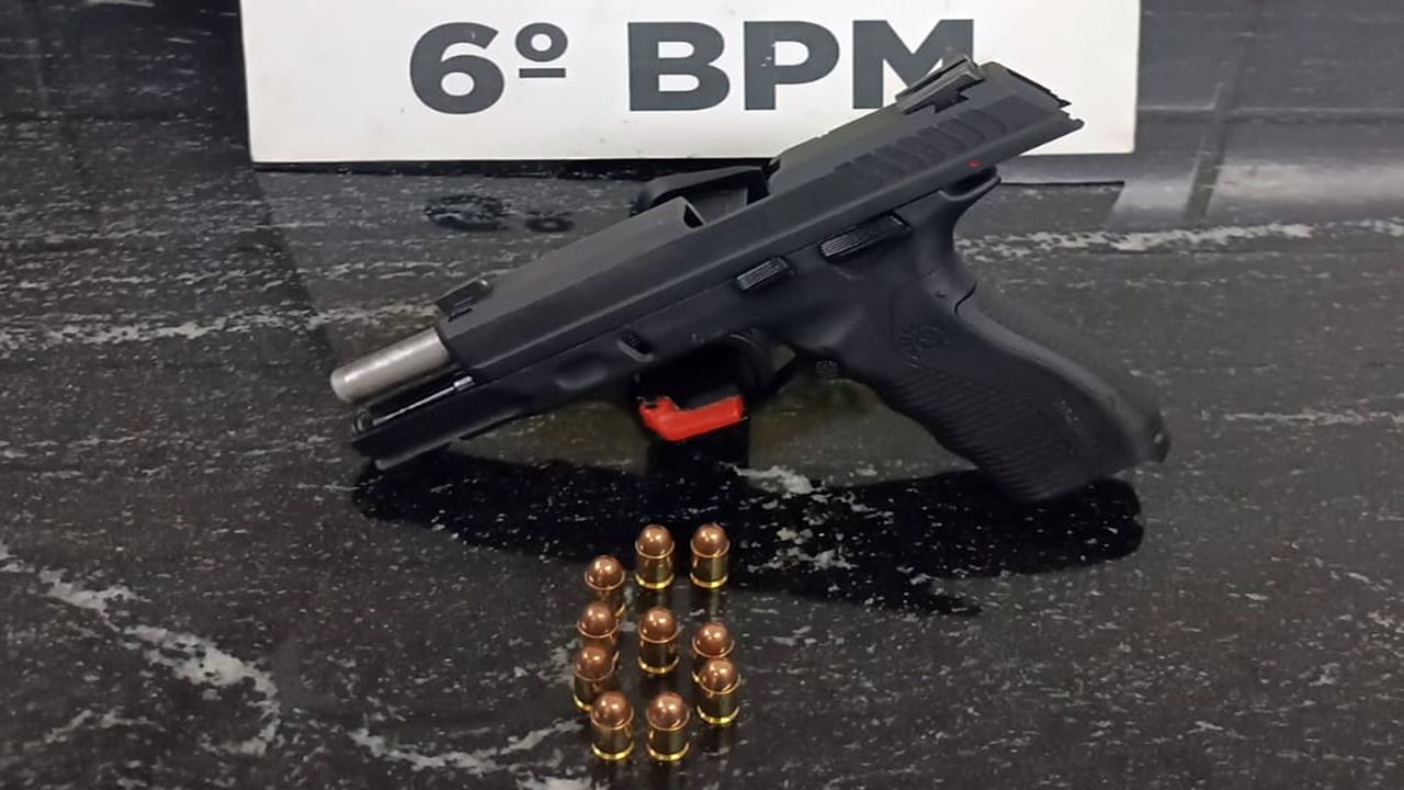 Violência doméstica e posse irregular de arma mobilizam PM no bairro Brasília