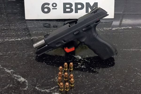 Violência doméstica e posse irregular de arma mobilizam PM no bairro Brasília