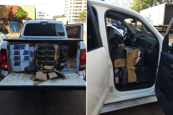 Celulares escondidos em casa e carros: Receita e forças policiais apreendem R$ 1,5 milhão em São Miguel do Iguaçu