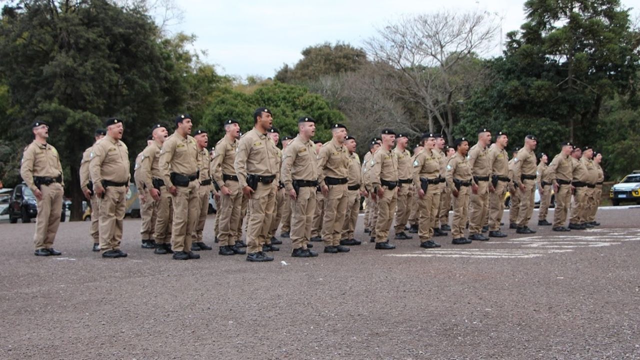 Sargentos da 3ª Cia. do BPRv concluem curso e iniciam novo ciclo na PMPR