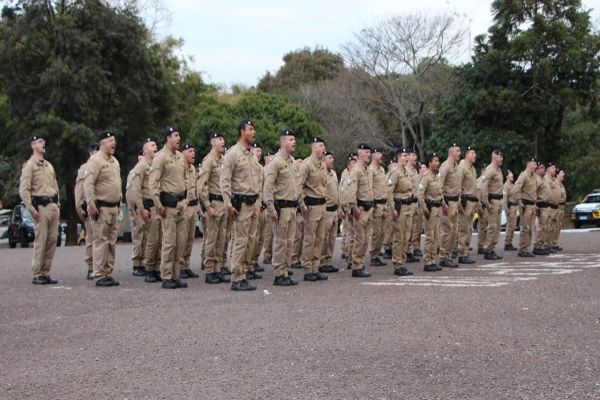 Sargentos da 3ª Cia. do BPRv concluem curso e iniciam novo ciclo na PMPR