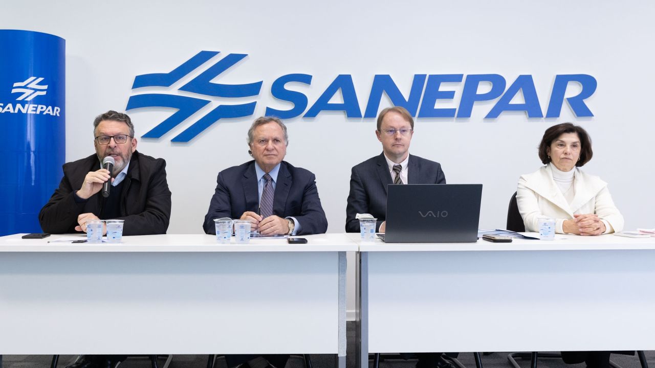 Sanepar apresenta aos investidores resultados do segundo trimestre de 2025