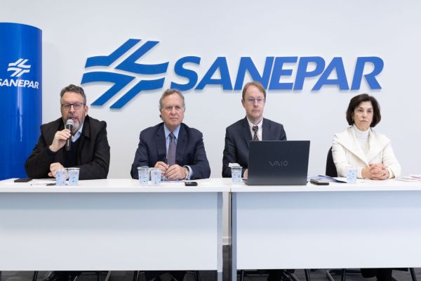 Imagem referente a notícia: Sanepar apresenta aos investidores resultados do segundo trimestre de 2025