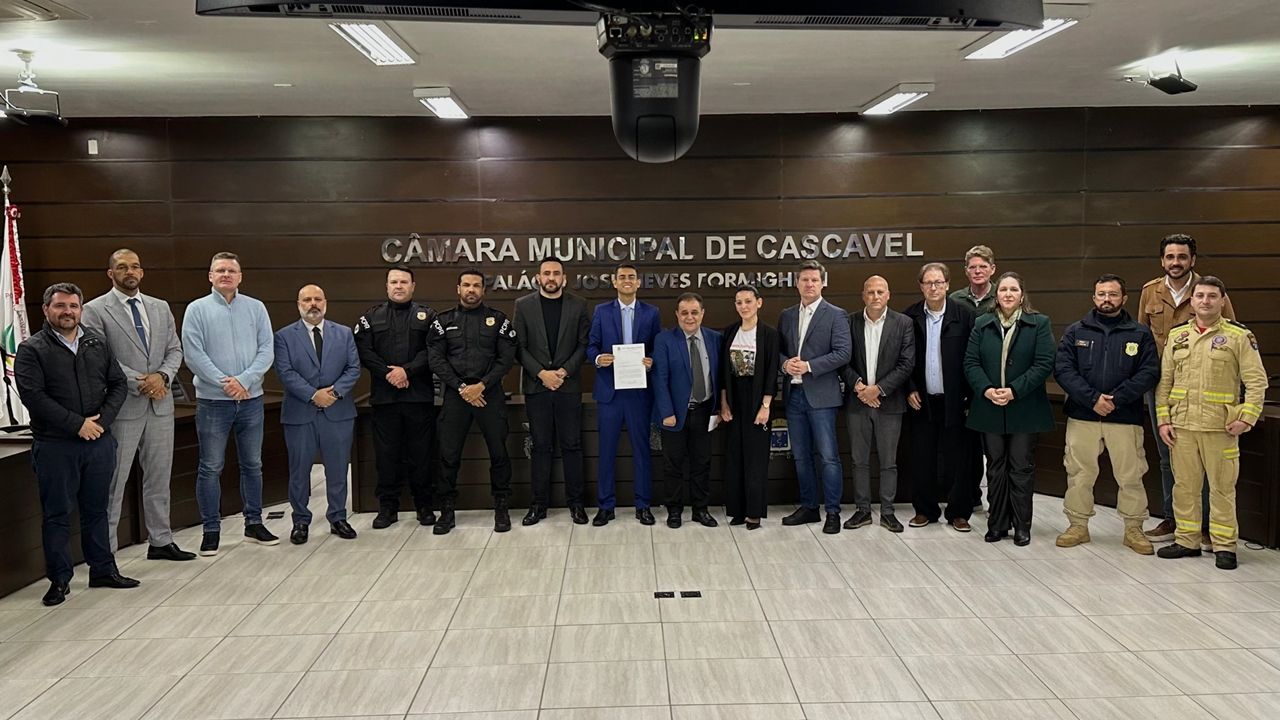 Câmara de Cascavel pede instalação de Delegacia Especializada em Delitos de Trânsito