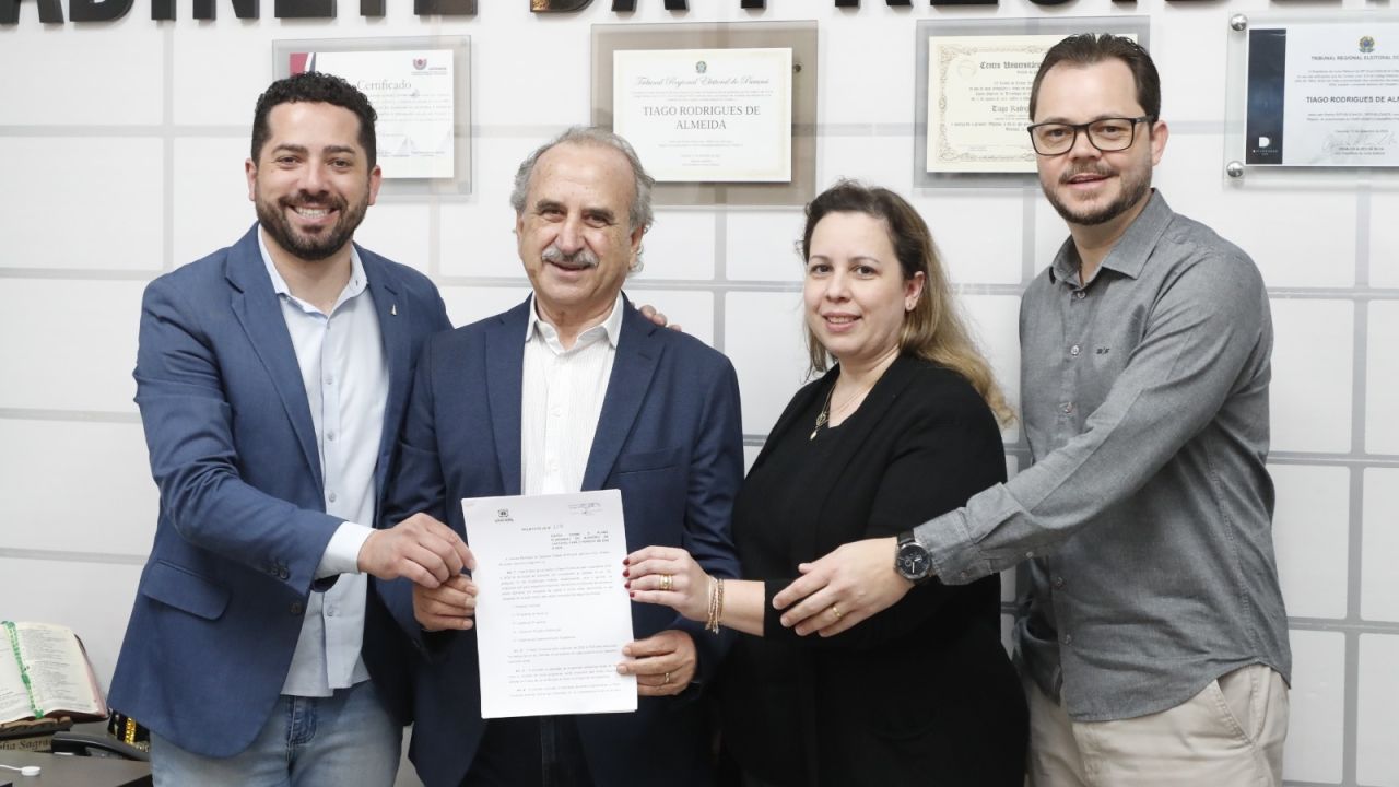 Prefeitura de Cascavel protocola Plano Plurianual na Câmara com metas para os próximos quatro anos