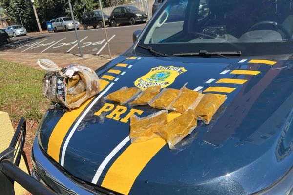 PRF intercepta carregamento milionário de drogas no sudoeste do Paraná