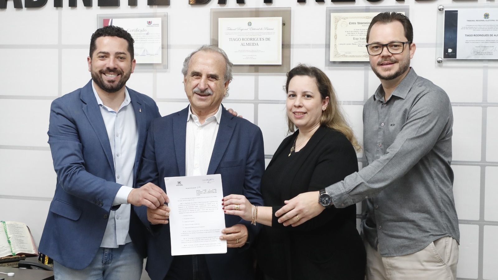 Prefeitura de Cascavel protocola Plano Plurianual na Câmara com metas para os próximos quatro anos